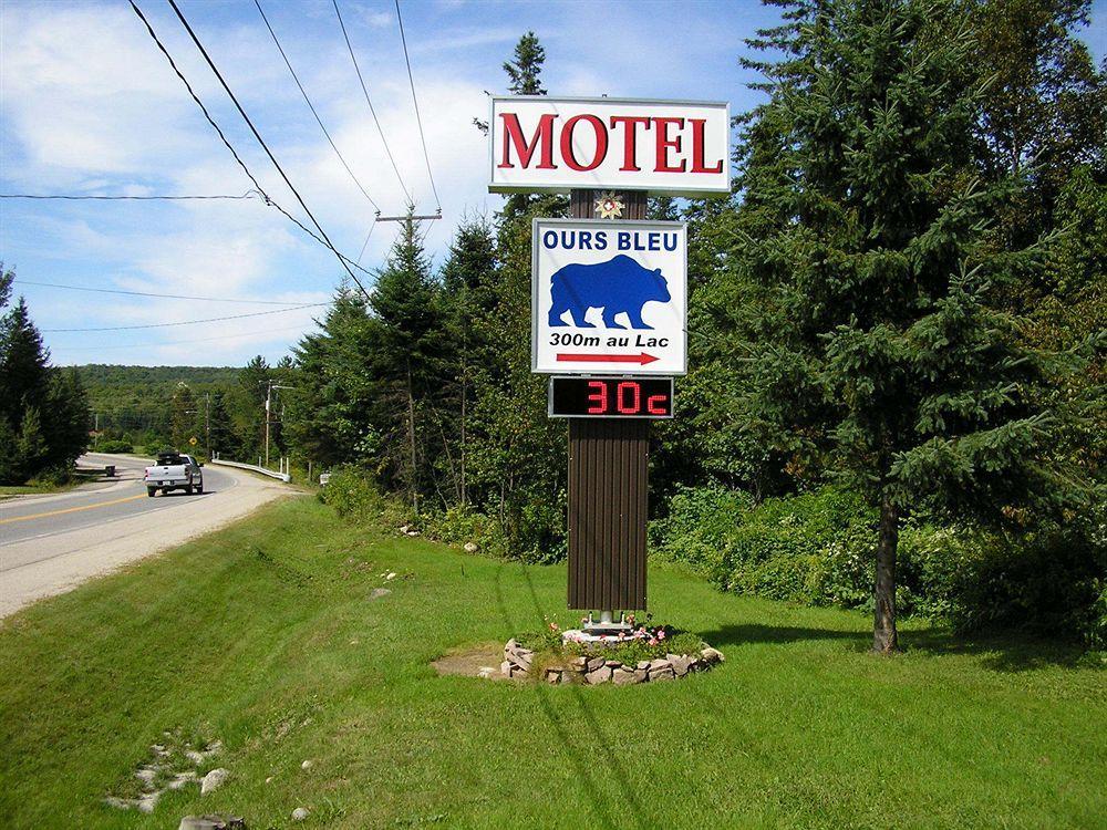 Motel Ours Bleu Lac-Saguay 外观 照片
